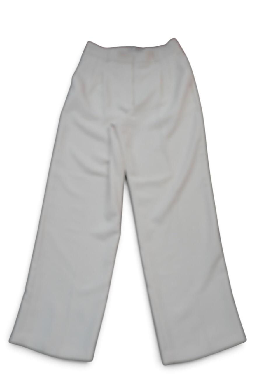 Aritzia The Effortless Pant Pants Womens 12 White Wide Leg Pleated Crepe Office
